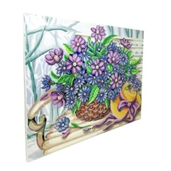 arte-diamante-canasta-con-flores-40x50-educa