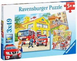 bomberos-3x49-piezas-ravensburger