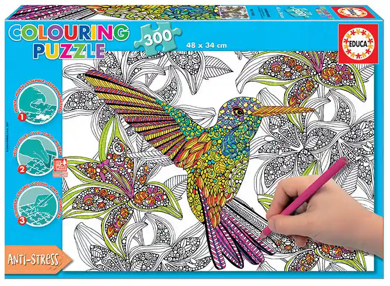 colouring-hummingbird-300-piezas-educa
