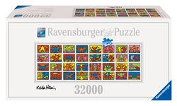 doble-retrospectiva-5.44x1.92-k.-haring-32000-piezas-ravensburger