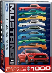 ford-mustang-50-years-1000-piezas-eurographic