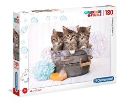 gatitos-encantadores-180-piezas-clementoni
