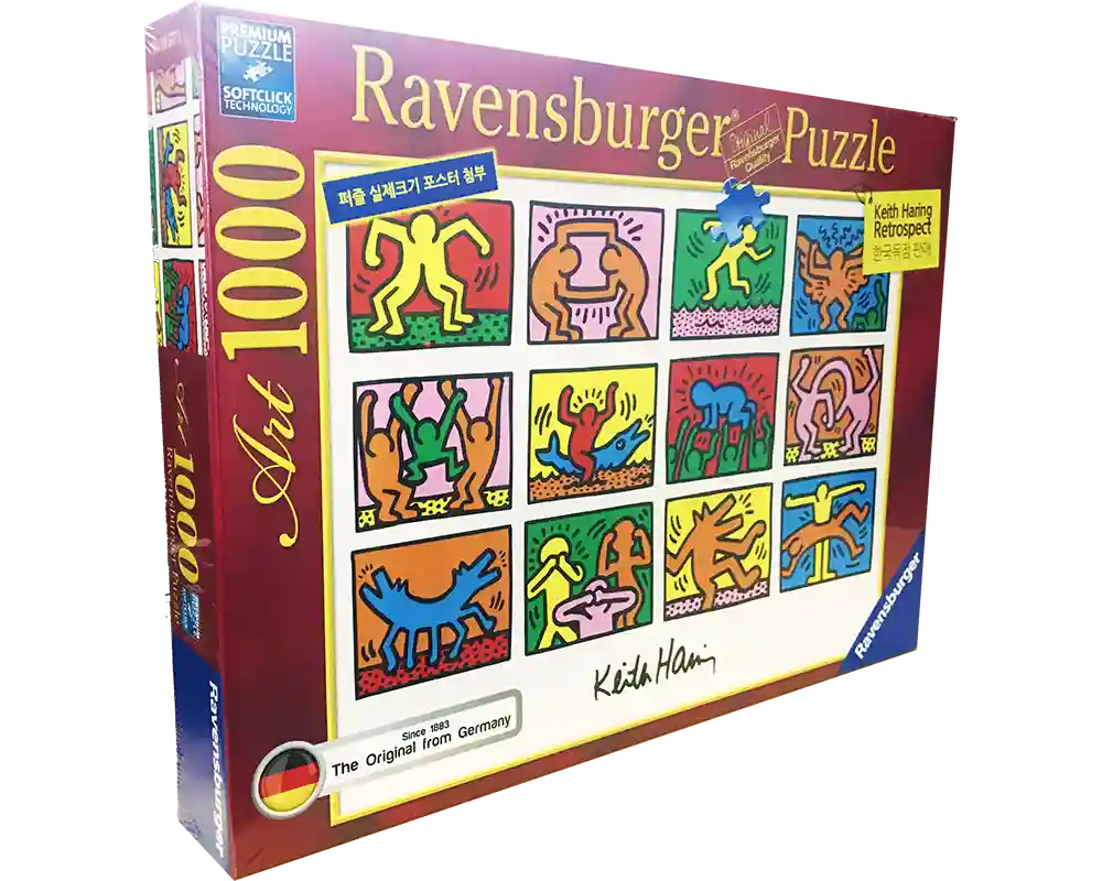 keith-haring-retrospect-1989-1000-piezas-ravensburger