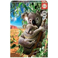 koala-con-cachorro-500-piezas-educa