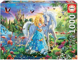 la-princesa-y-el-unicornio-1000-piezas-educa