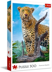 leopardo-salvaje-500-piezas-trefl