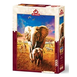 madre-elefante-1000-piezas-art-puzzle