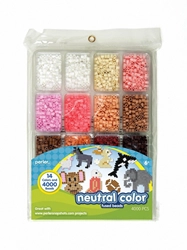 neutral-color-fused-bead-tray-perler-beads