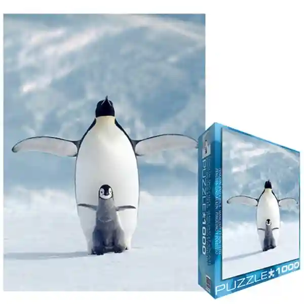 penguin-and-chick-1000-piezas-eurographics