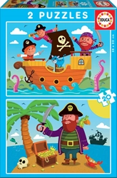 piratas-2x20-piezas-educa