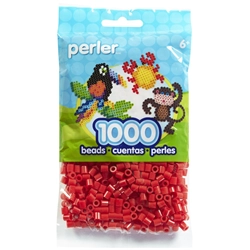 red-(rojo)-1000-cuentas-perler