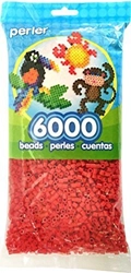 red-rojo-6000-cuentas-perler