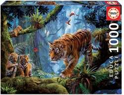 tigres-en-el-arbol--1000-piezas-educa