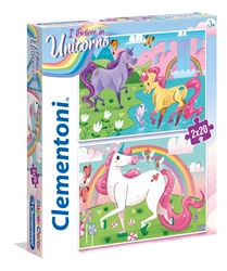unicornios-2x20-piezas-clementoni